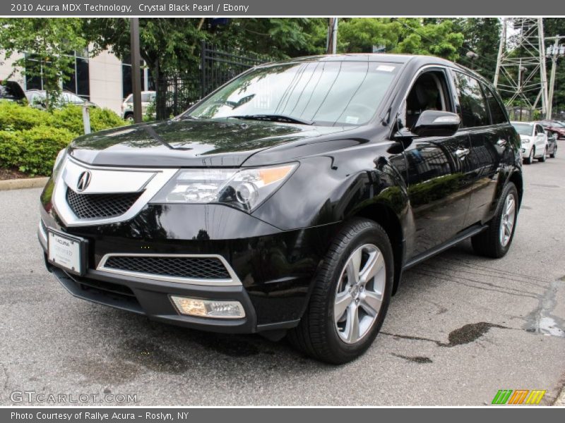 Crystal Black Pearl / Ebony 2010 Acura MDX Technology