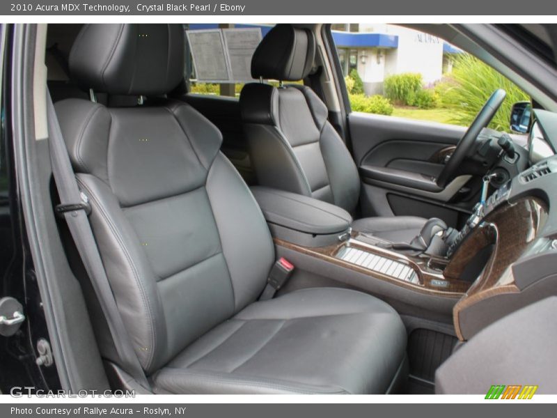 Front Seat of 2010 MDX Technology