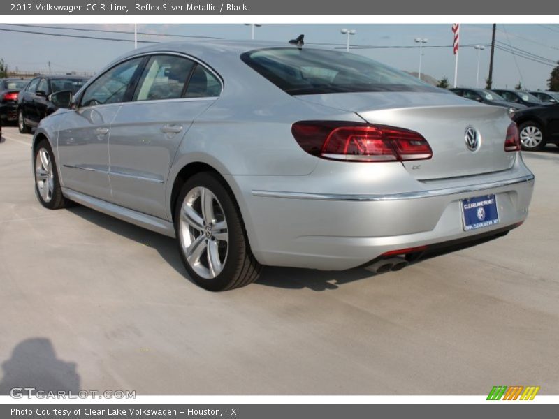 Reflex Silver Metallic / Black 2013 Volkswagen CC R-Line