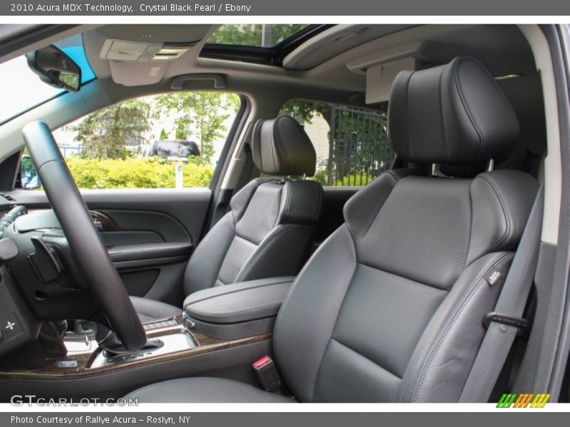 Crystal Black Pearl / Ebony 2010 Acura MDX Technology