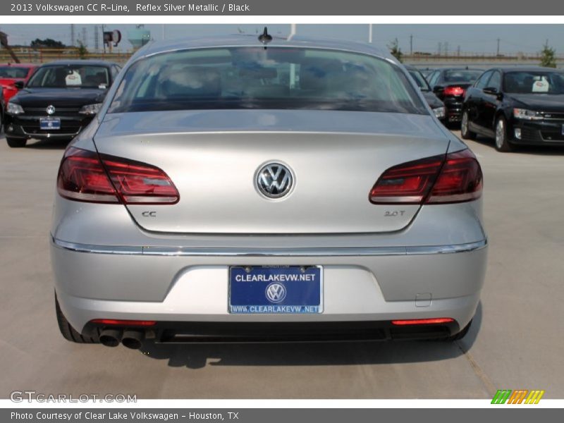 Reflex Silver Metallic / Black 2013 Volkswagen CC R-Line