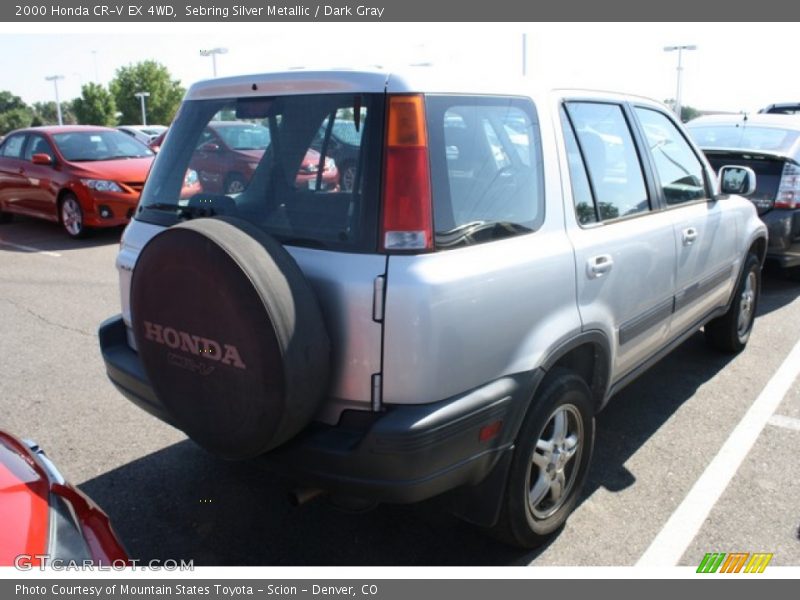 Sebring Silver Metallic / Dark Gray 2000 Honda CR-V EX 4WD