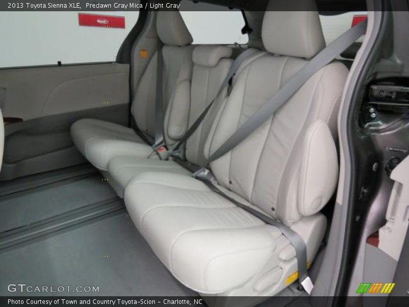 Predawn Gray Mica / Light Gray 2013 Toyota Sienna XLE