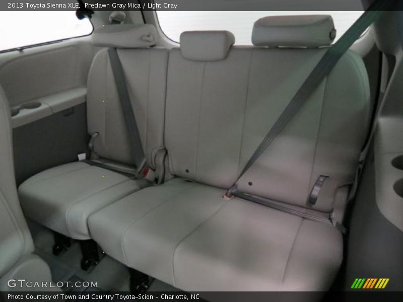 Predawn Gray Mica / Light Gray 2013 Toyota Sienna XLE