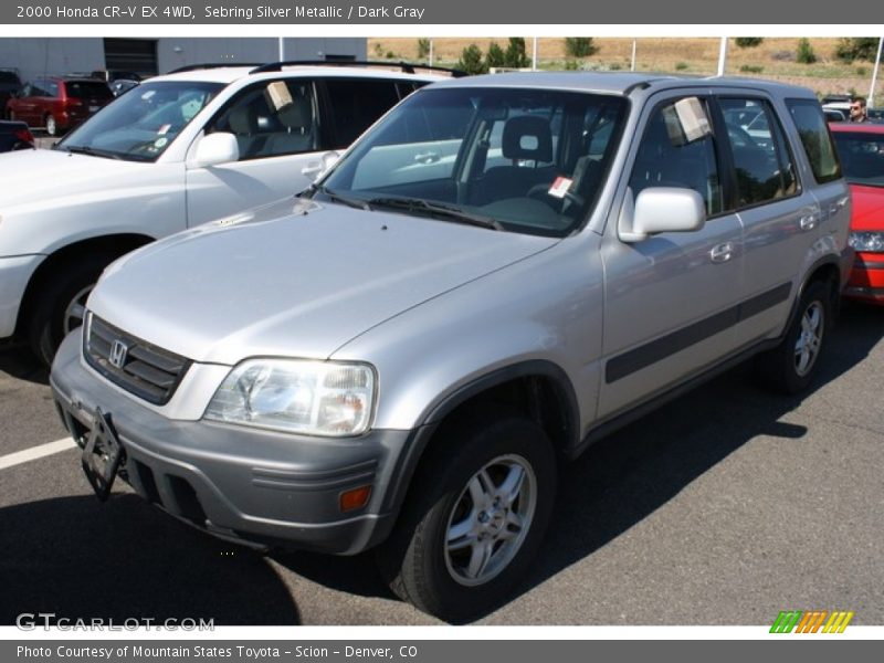 Sebring Silver Metallic / Dark Gray 2000 Honda CR-V EX 4WD