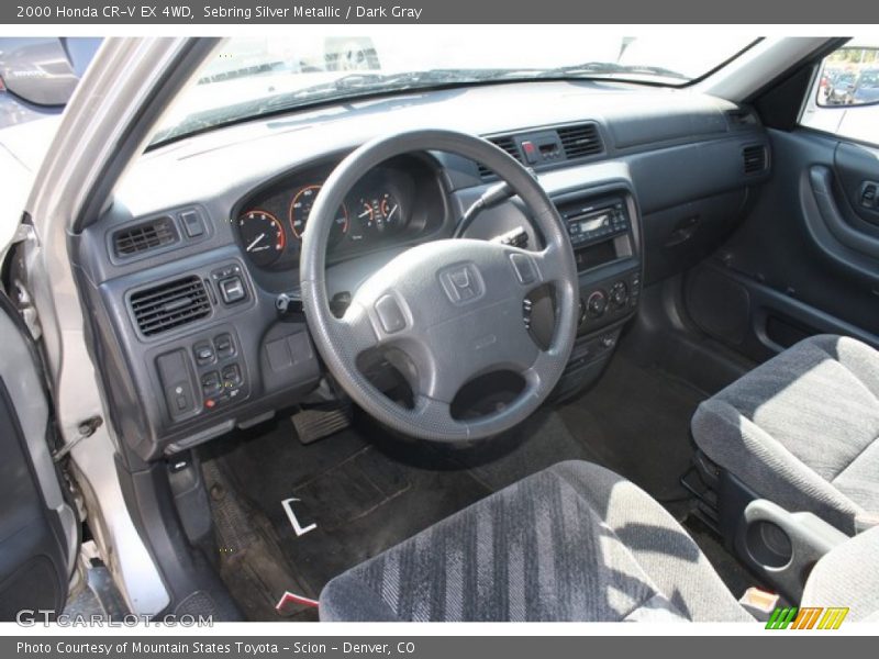 Sebring Silver Metallic / Dark Gray 2000 Honda CR-V EX 4WD