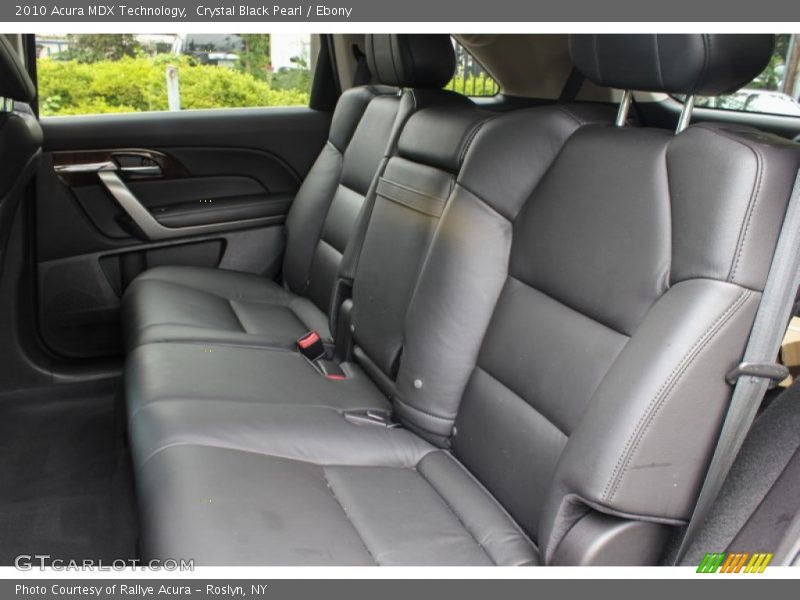 Crystal Black Pearl / Ebony 2010 Acura MDX Technology