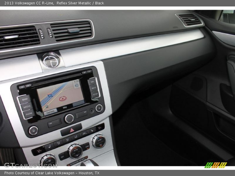 Reflex Silver Metallic / Black 2013 Volkswagen CC R-Line