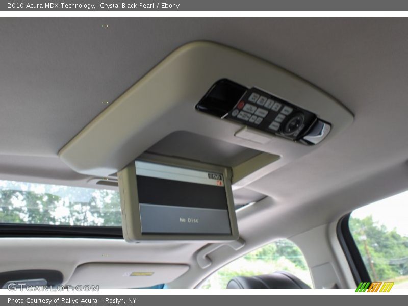 Crystal Black Pearl / Ebony 2010 Acura MDX Technology