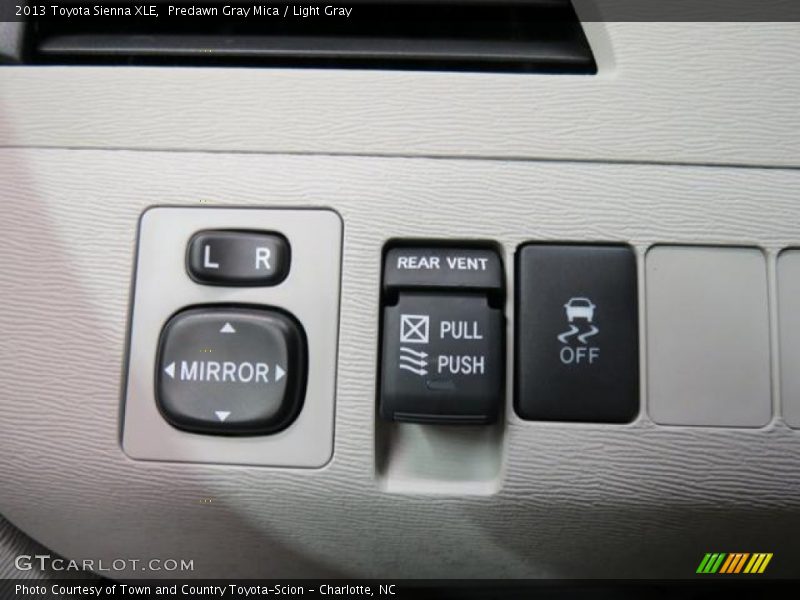 Predawn Gray Mica / Light Gray 2013 Toyota Sienna XLE