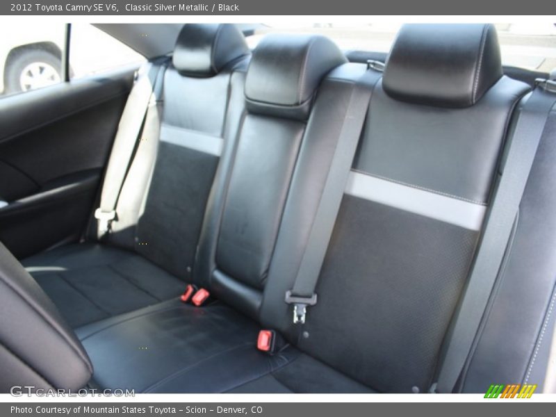 Classic Silver Metallic / Black 2012 Toyota Camry SE V6