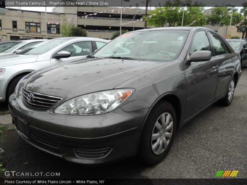 Phantom Gray Pearl / Stone Gray 2006 Toyota Camry LE