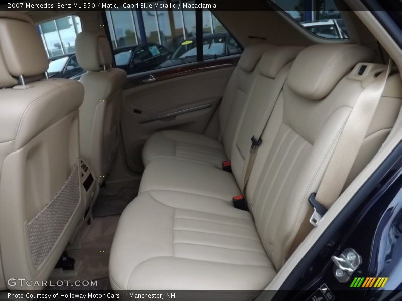 Capri Blue Metallic / Macadamia 2007 Mercedes-Benz ML 350 4Matic