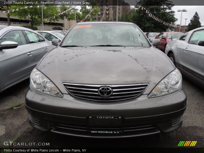 Phantom Gray Pearl / Stone Gray 2006 Toyota Camry LE
