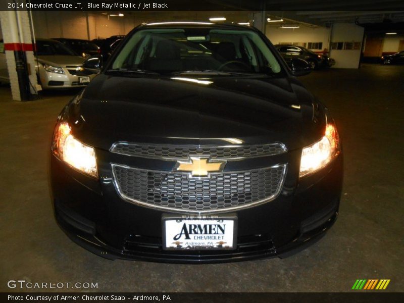 Blue Ray Metallic / Jet Black 2014 Chevrolet Cruze LT