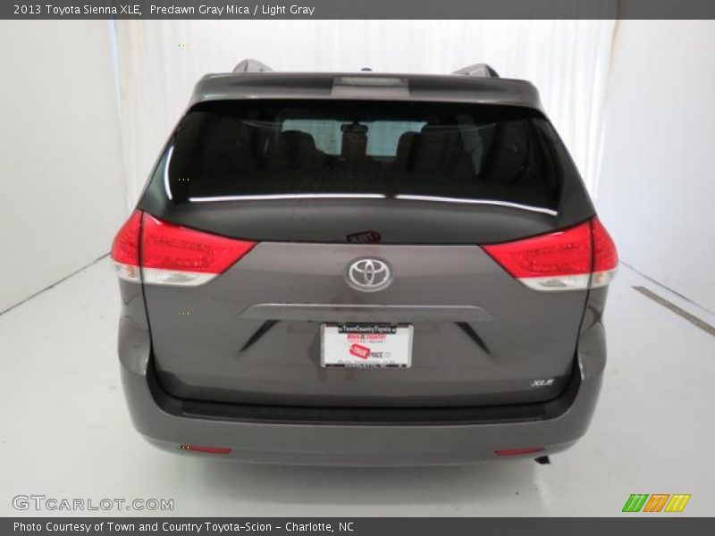 Predawn Gray Mica / Light Gray 2013 Toyota Sienna XLE