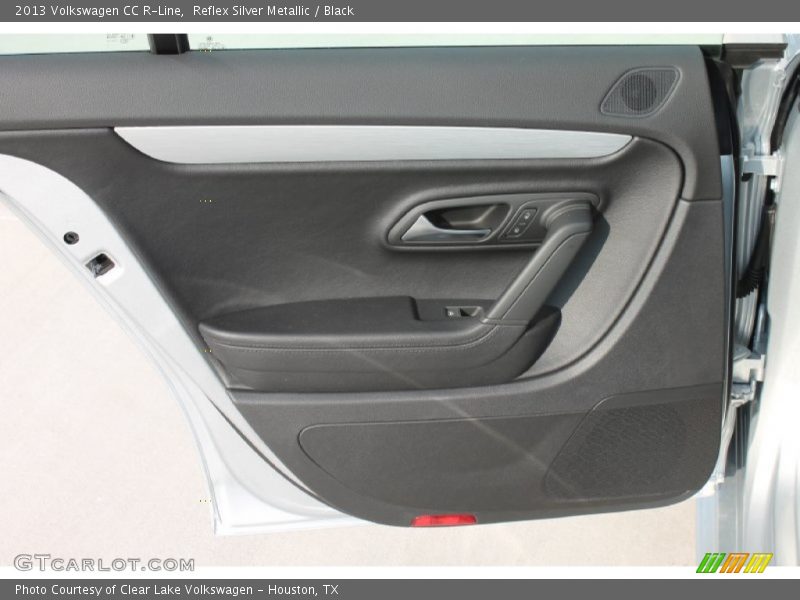 Reflex Silver Metallic / Black 2013 Volkswagen CC R-Line