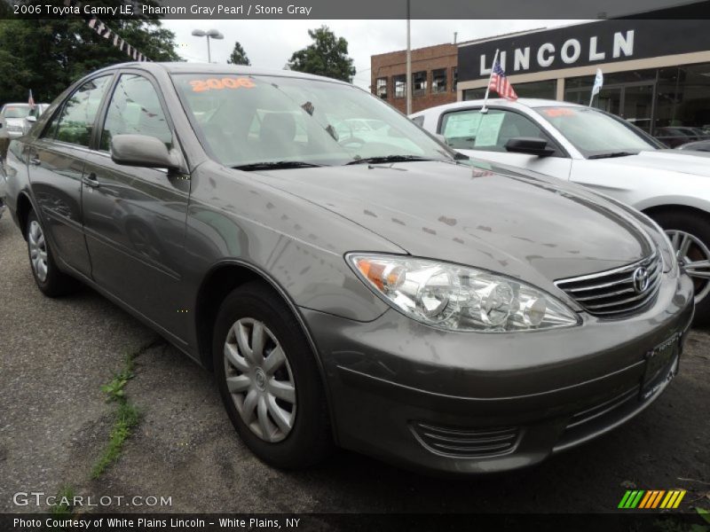 Phantom Gray Pearl / Stone Gray 2006 Toyota Camry LE