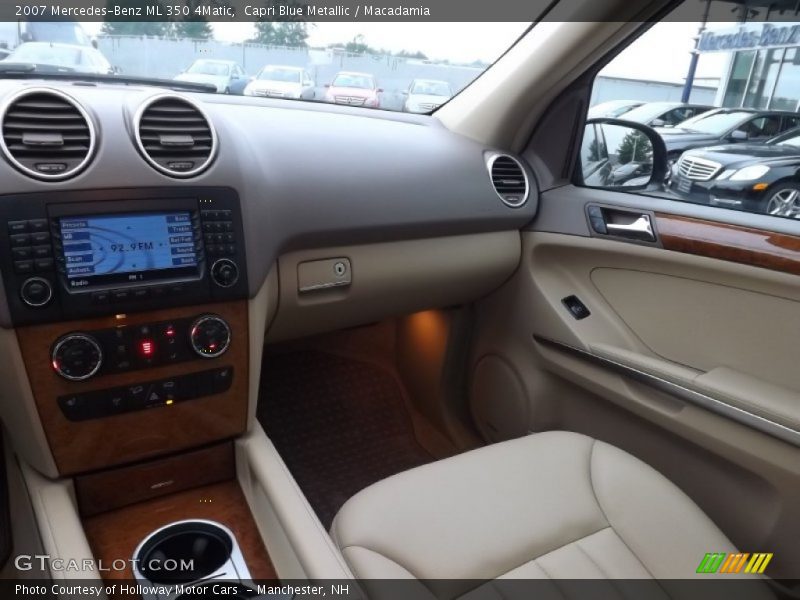 Capri Blue Metallic / Macadamia 2007 Mercedes-Benz ML 350 4Matic