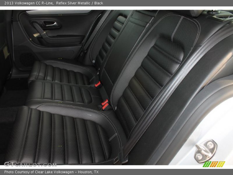 Reflex Silver Metallic / Black 2013 Volkswagen CC R-Line