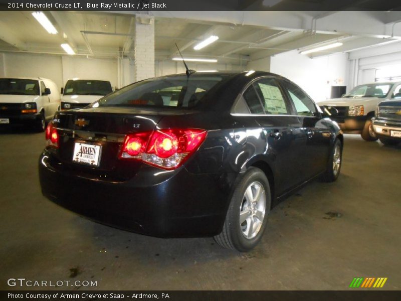 Blue Ray Metallic / Jet Black 2014 Chevrolet Cruze LT