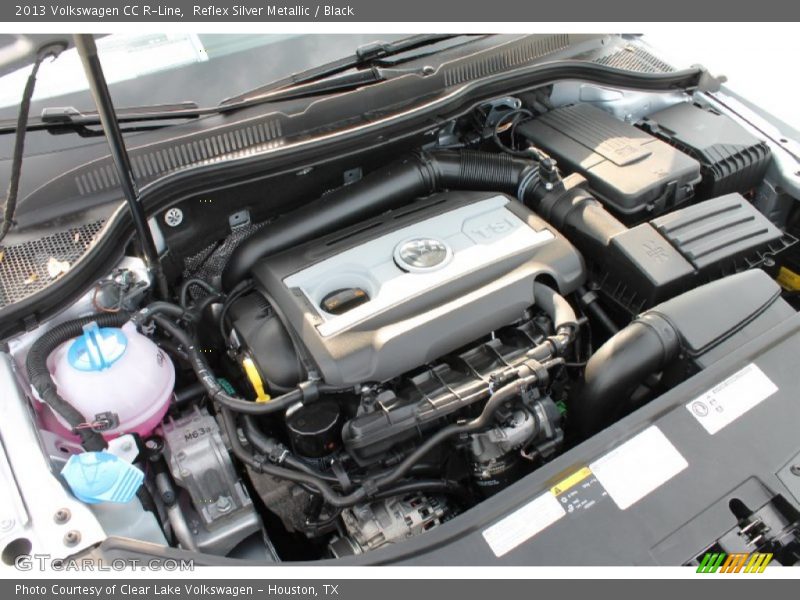Reflex Silver Metallic / Black 2013 Volkswagen CC R-Line
