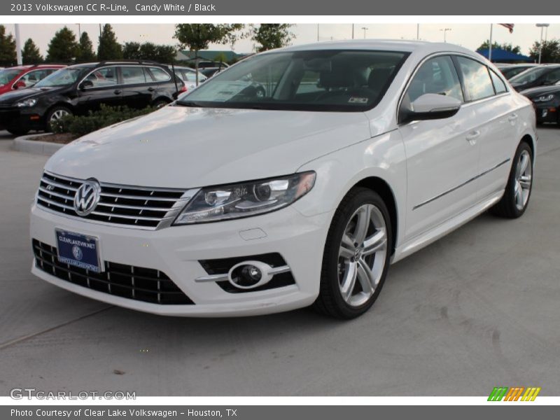 Candy White / Black 2013 Volkswagen CC R-Line
