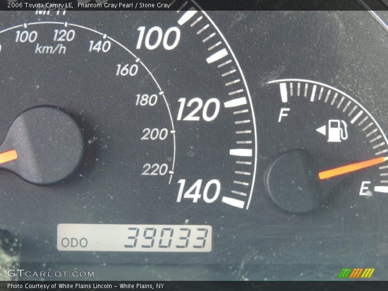 Phantom Gray Pearl / Stone Gray 2006 Toyota Camry LE