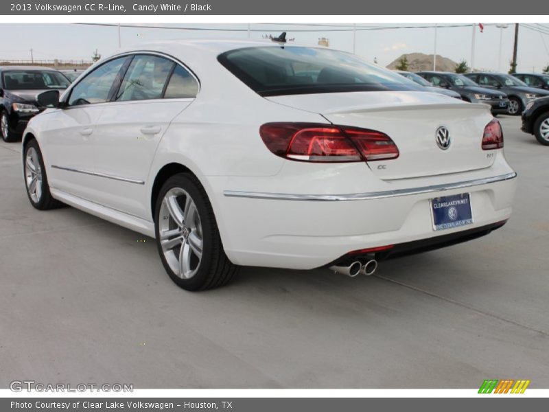 Candy White / Black 2013 Volkswagen CC R-Line