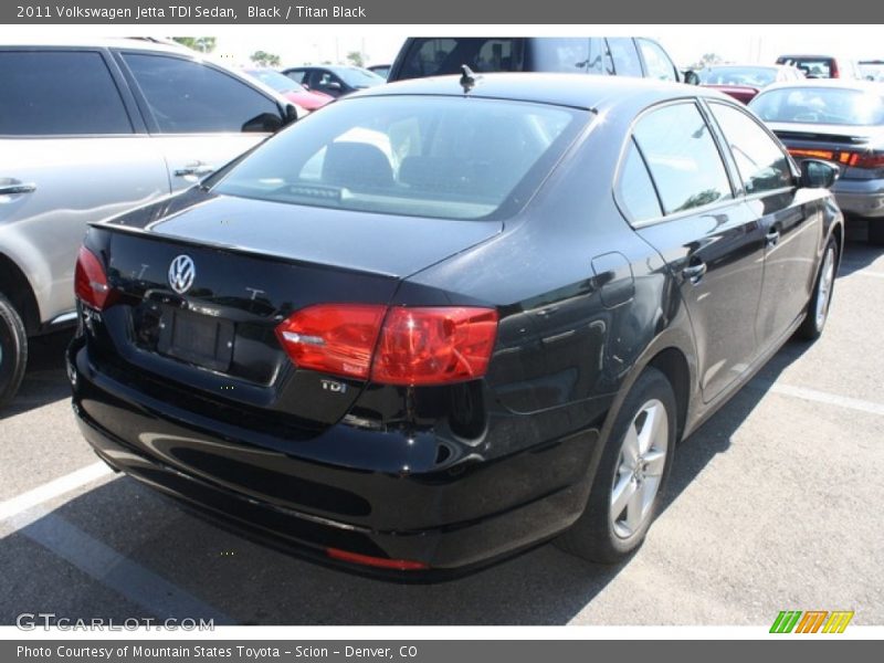 Black / Titan Black 2011 Volkswagen Jetta TDI Sedan