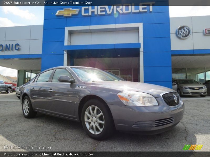 Sharkskin Gray / Titanium Gray 2007 Buick Lucerne CXL