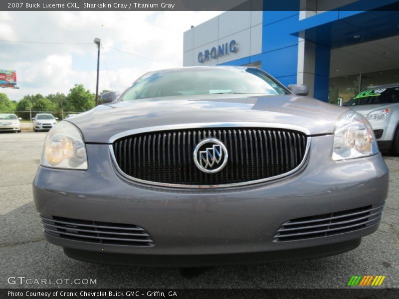 Sharkskin Gray / Titanium Gray 2007 Buick Lucerne CXL