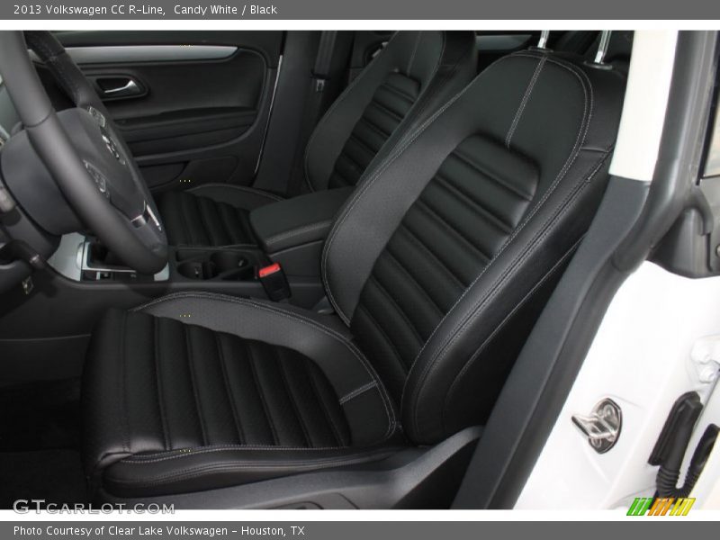 Front Seat of 2013 CC R-Line