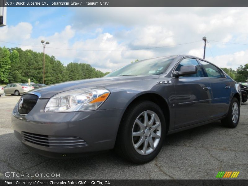 Sharkskin Gray / Titanium Gray 2007 Buick Lucerne CXL