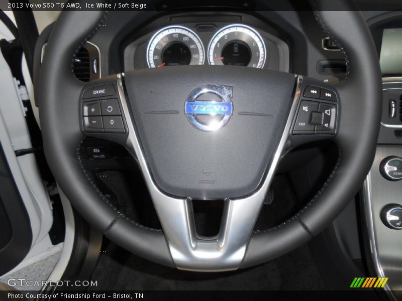  2013 S60 T6 AWD Steering Wheel