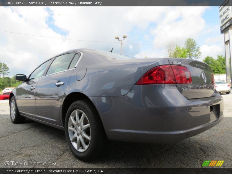 Sharkskin Gray / Titanium Gray 2007 Buick Lucerne CXL