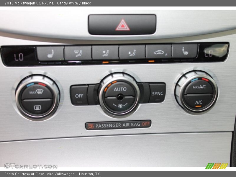 Controls of 2013 CC R-Line