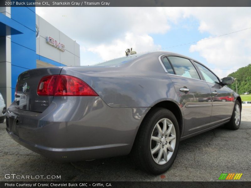 Sharkskin Gray / Titanium Gray 2007 Buick Lucerne CXL