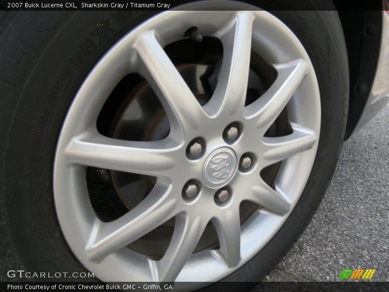 Sharkskin Gray / Titanium Gray 2007 Buick Lucerne CXL