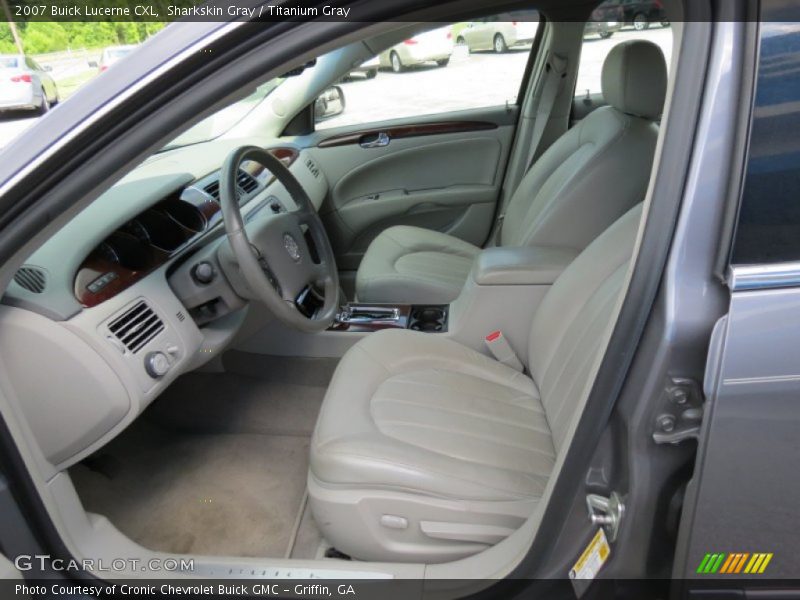 Sharkskin Gray / Titanium Gray 2007 Buick Lucerne CXL