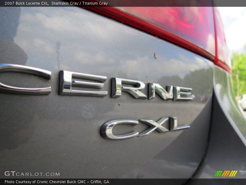 Sharkskin Gray / Titanium Gray 2007 Buick Lucerne CXL