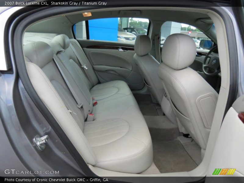 Sharkskin Gray / Titanium Gray 2007 Buick Lucerne CXL