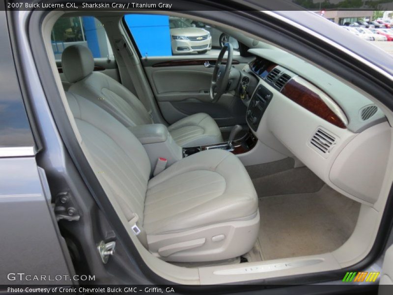 Sharkskin Gray / Titanium Gray 2007 Buick Lucerne CXL