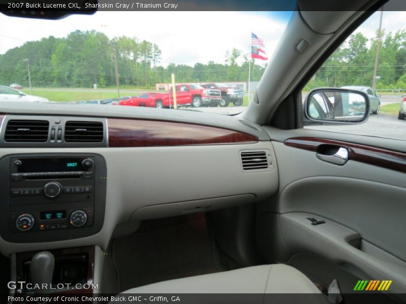 Sharkskin Gray / Titanium Gray 2007 Buick Lucerne CXL