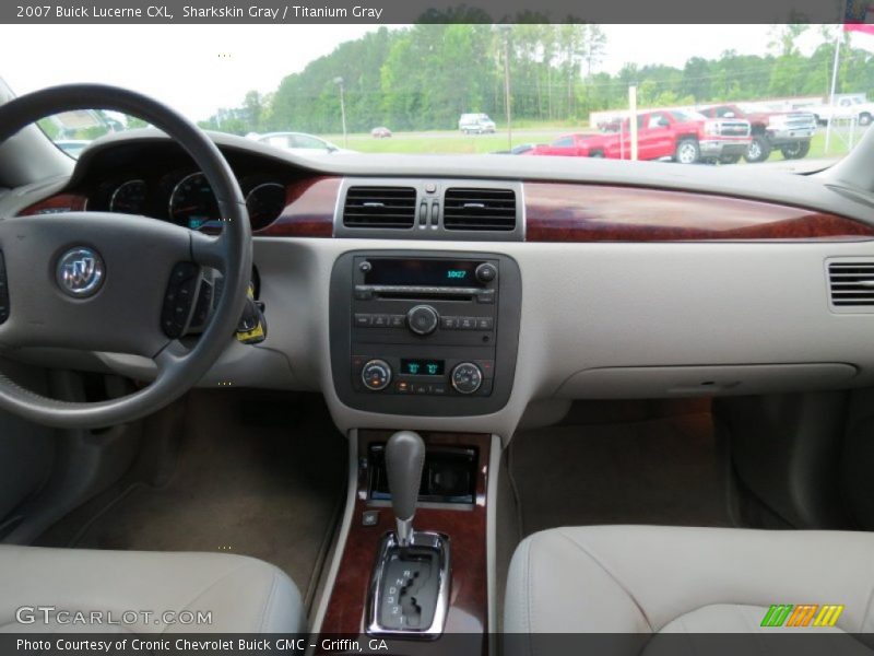 Sharkskin Gray / Titanium Gray 2007 Buick Lucerne CXL