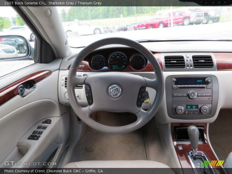 Sharkskin Gray / Titanium Gray 2007 Buick Lucerne CXL