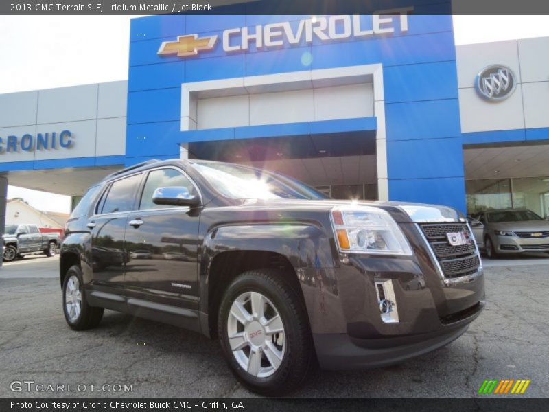 Iridium Metallic / Jet Black 2013 GMC Terrain SLE