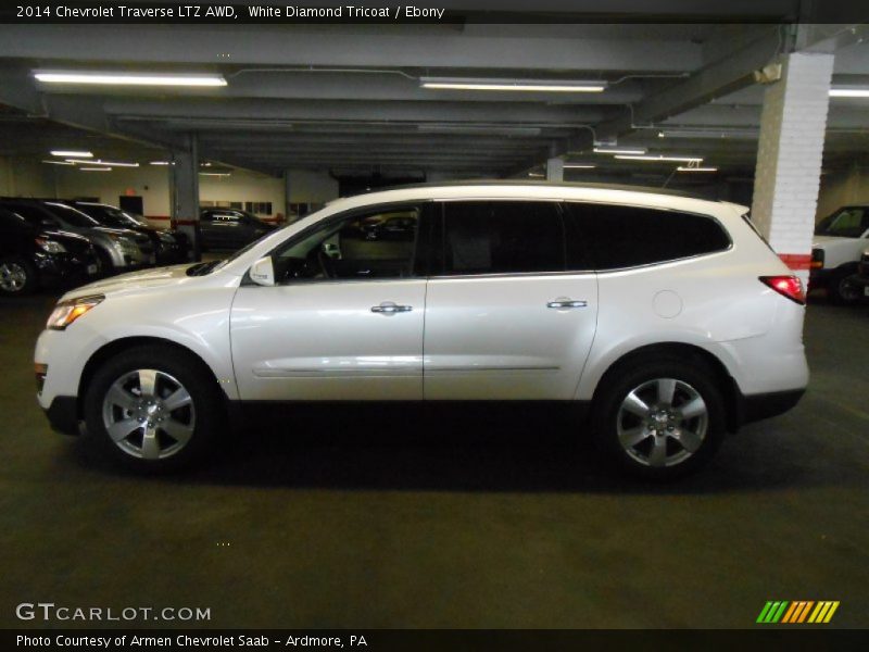  2014 Traverse LTZ AWD White Diamond Tricoat