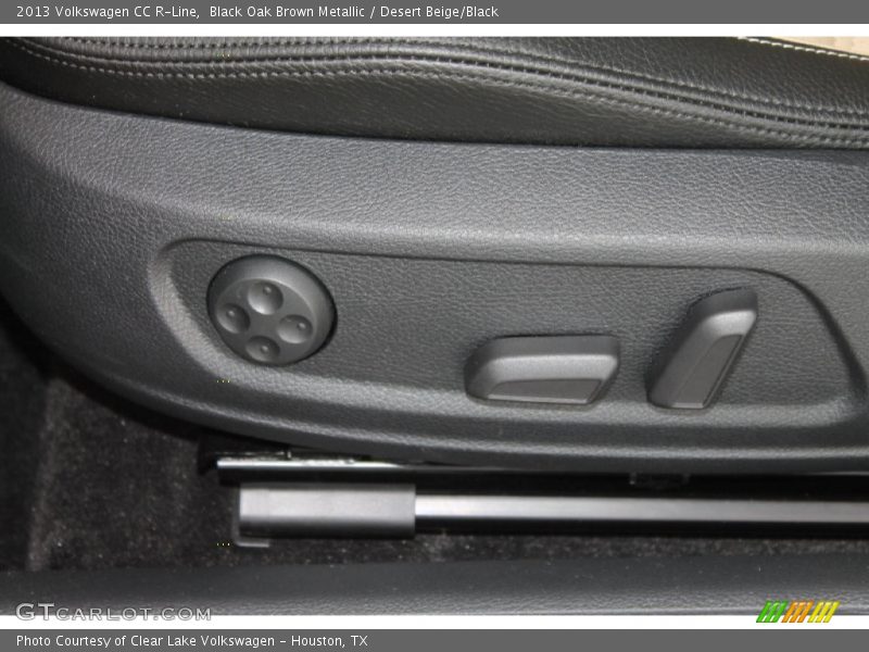 Black Oak Brown Metallic / Desert Beige/Black 2013 Volkswagen CC R-Line
