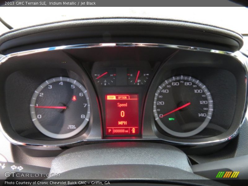 Iridium Metallic / Jet Black 2013 GMC Terrain SLE
